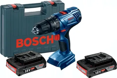 Obrázek produktu pro Bosch GSB 180-LI Professional, Rázový šroubovák, Rukojeť pistole, Modrá, Německo, 27000 ot/min, 500 ot/min