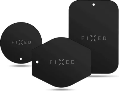 Produktbild von Zubehör FIXED Icon Plates Satz Ersatzplatten für Magnethalter, schwarz