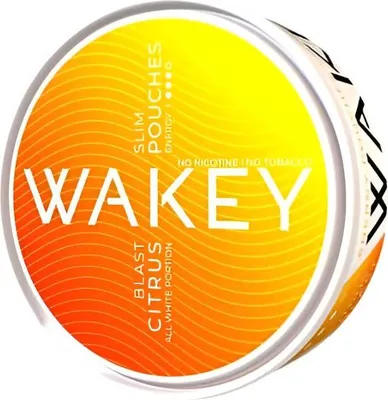 Produktbild von WAKEY Koffein-Energie-Vitamin-Beutel 50 mg Zitrusfrüchte 20 Stück