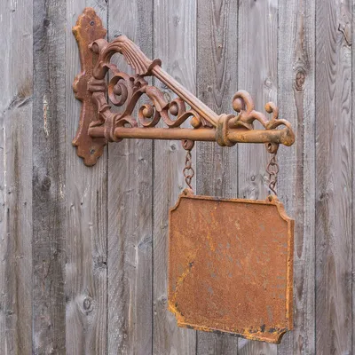 Produktbild von Ladenschild, Ausleger Geschäft, Werbeschild für Altstadt Nostalgie Schild Kette