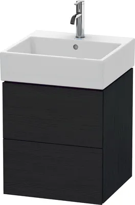 Produktbild von Duravit L-Cube Waschtischunterbau wandhängend, 2 Schubkästen, 484x544x459mm, LC627401616