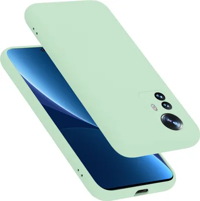 Image de Cadorabo Housse pour Xiaomi 12 PRO Housse en vert Housse pour téléphone portable Case Cover TPU Etui