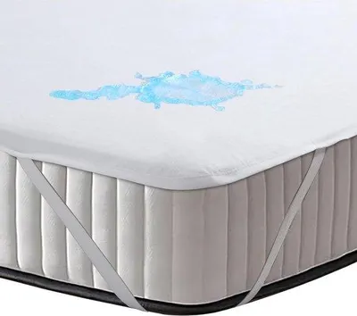 Produktbild von Wasserdichte Matratzenschoner, 180 x 200 cm, atmungsaktive Matratzenschoner, Molton, Matratzenschutz ohne Knistern