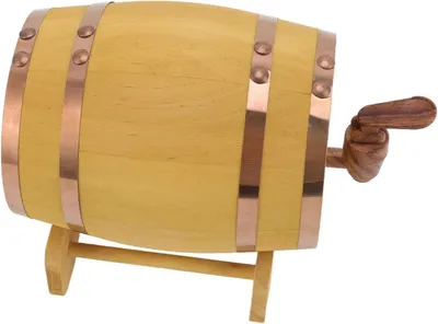Produktbild von Whiskyfässer, 5 Liter - Holzfässer - Weinfässer - Pflanzgefäße - Umweltfreundliche Bretter - Aluminiumfolienauskleidung
