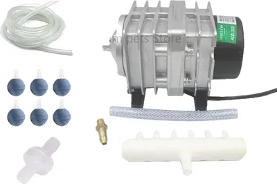 Immagine prodotto di Compressore d'aria Hailea, progettato per i pesci, ACO-308accessori, adattatore UE 220V-50HZ