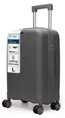 Produktbild von 4FLY Leichter Hartschalen-Reisekoffer 65 cm (60L) – mit TSA-Schloss, 4 Spinner-Doppelrollen und Aluminium-Teleskopgriff, Reisegepäck