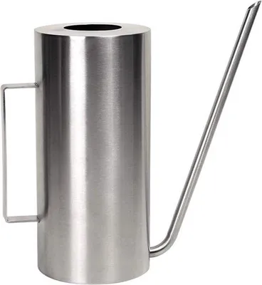 Produktbild von Famanu Gießkanne 1,5 L aus Edelstahl - Vintage Design in Silber