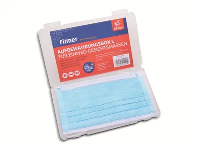 Produktbild von FILMER Aufbewahrungsbox L 21019, für Einweg-Mundschutzmasken