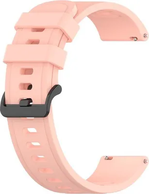 Produktbild von BStrap Silicone V3 Armband für Huawei Watch GT3 42mm, sand pink