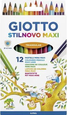 Produktbild von Giotto F225900, Gemischte Farben, 12 Stück(e)