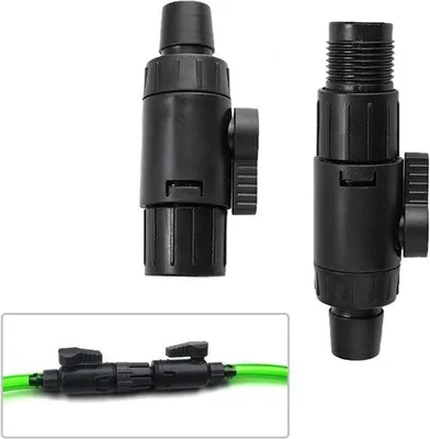 Zdjęcie produktu dla Przełącznik przepływu wody do akwarium – szybkozłącze do akwarium – 16 mm.
