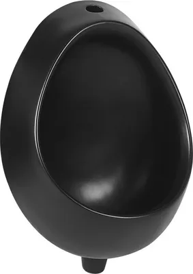Produktbild von Mexen Dylan hängendes Urinal, schwarzmatt - 37054670