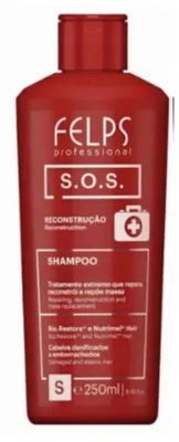 Produktbild von Felps SOS 250 ml regenerierendes Shampoo nach Nanoplastie und Bioplastie