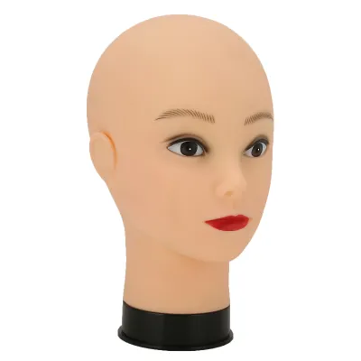 Image de Tête de mannequin chauve,Tête d'affichage pour perruques,Tête d'affichage pour lunettes,Tête d'affichage pour chapeaux,Tête de mannequin chauve,Tête d'affichage