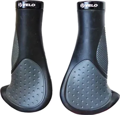 Immagine prodotto di Manopole per bicicletta Velo - Ergogel D3 adatte a tutti i tipi di utilizzo 135 mm