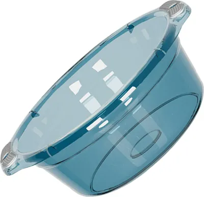 Image de Cuvette en plastique Cuvette à vaisselle avec poignées Cuvette à vaisselle portable pour la salle de bain, la cuisine et la buanderie M 31.5x10.5x21cm