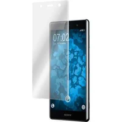 Produktbild von 2er-Pack PhoneNatic Displayschutzfolien klar Flexible Folien kompatibel mit Sony Xperia XZ2 Premium