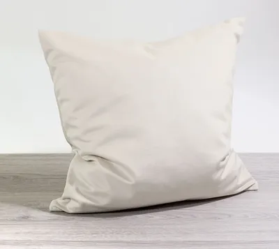 Produktbild von Kissen Deko von Lysel - natur Samtia 40x40 Polyester kissenbezug Dekokissen