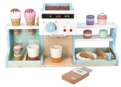 Obrázok produktu pre Zmrzlinová kaviareň, drevo, Adam Toys