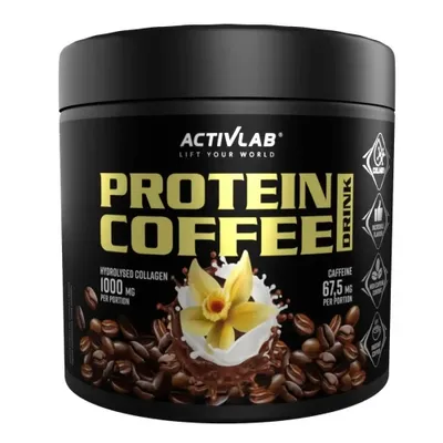 Produktbild von ACTIVLAB Protein Coffee Drink Vanille-Kaffee-Energiegetränk 150 g