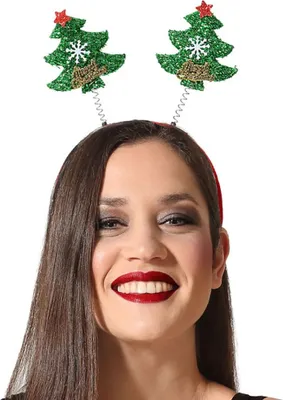 Produktbild von Atosa Weihnachtsdiadem Braun Braun One Size