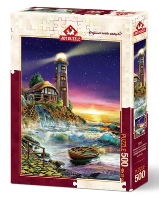 Obrázek produktu pro ART PUZZLE Puzzle Západ slunce u majáku 500 dílků