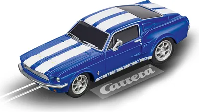 Zdjęcie produktu dla Carrera RC Ford Mustang '67 - Racing Blue, Samochód, 6 lat(a), Niebieski, Biały
