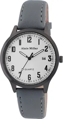 Produktbild von Alain Miller Herrenuhr mit Band aus Kunstleder