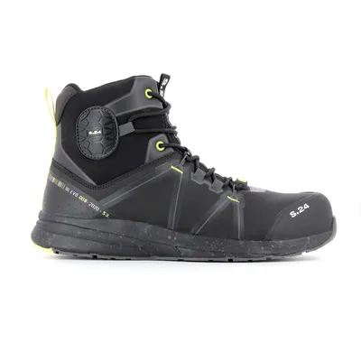 Produktbild von S.24 ROCKET S3L ESD Sicherheitshalbschuh Unisex aus Mikrofaser metallfrei schwarz, 38, Schwarz