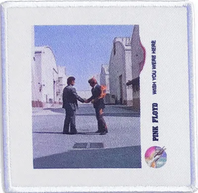 Produktbild von Pink Floyd - Aufnäher zum Aufbügeln "Wish You Were Here" - Baumwolle RO8199 (Einheitsgröße) (Blau/Weiß)