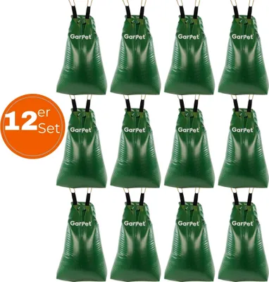 Produktbild von 12x Baumbewässerungssack Wassersack für Bäume Baum Bewässerungssack Wasserbeutel Gießsack Baumsack Baumbewässerungsbeutel Baumbeutel