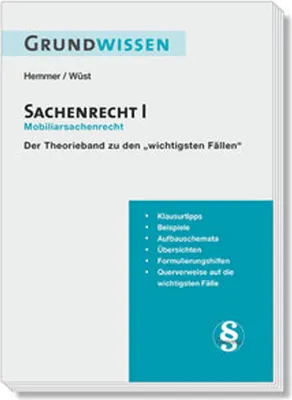 Obrázok produktu pre Grundwissen Sachenrecht I - Mobiliarsrecht