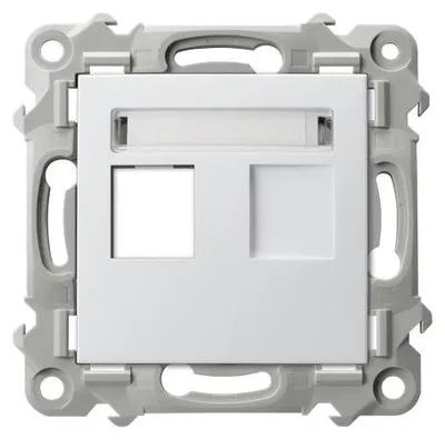 Image de Boîtier de prise unique SZAFIR Blanc Ospel