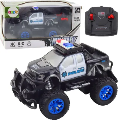 Obrázok produktu pre RC diaľkovo ovládané terénne policajné auto 1:20