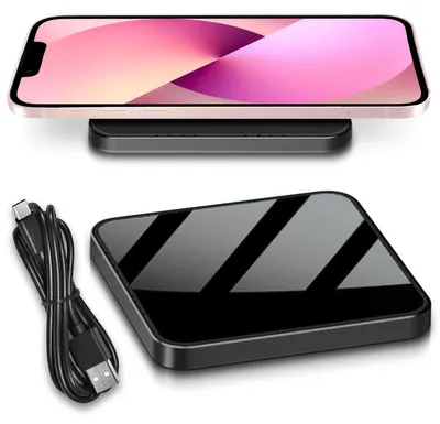 Produktbild von Qi Wireless Charger 15W für Apple iPhone 17 6 16e 15 Pro Max Schnell Ladestation