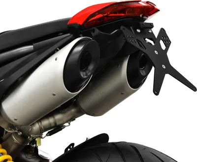 Image de ZIEGER support de plaque X-Line compatible Ducati Hypermotard 950