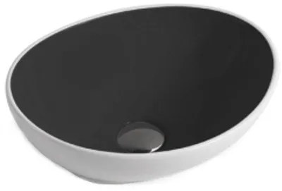 Image de Lavabo MEXEN ELZA noir/blanc 40 cm