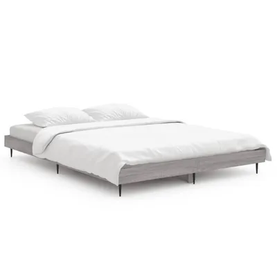 Obrázok produktu pre vidaXL Detská posteľ Grey Sonoma 140x190 cm Materiál dreva