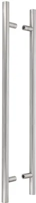 Productafbeelding van KOTARBAU® Buitendeurbeslag dubbelzijdige huisdeurgreep van roestvrij staal (90 graden, 1000x1200 mm)