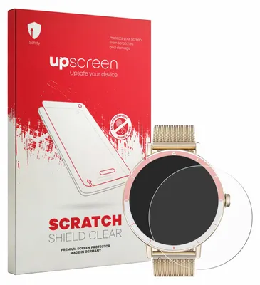 Produktbild von upscreen Schutzfolie für Keeponfit Smartwatch 1.27" Displayschutz Displayschutzfolie Folie Klar Transparent