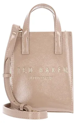 Immagine prodotto di Ted Baker borsa a tracolla borsetta Crinkll Crinkle Mini Icon Bag Stone grigio talpa