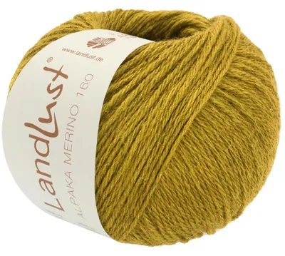 Produktbild von Lana Grossa - Landlust Alpaka Merino 160 0445 senf