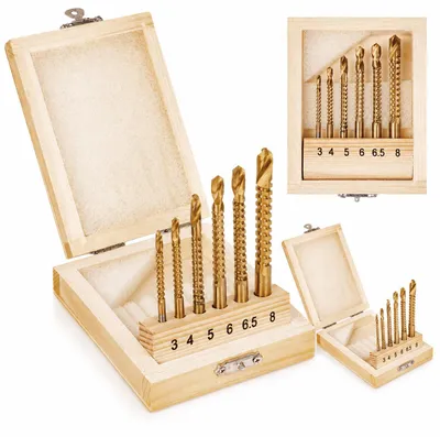 Image de Kraft&Dele KD997 set de forets de fraisage 3-8mm 6pcs