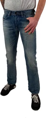 Produktbild von Diesel Belther 0839K Herren Jeans Hose Regular Slim Tapered(W27- L32)