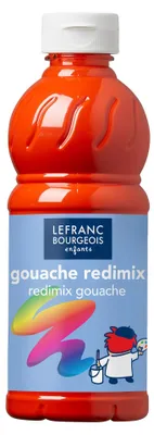 Produktbild von Lefranc & Bourgeois 188004, Rot, Gouache, Flüssigkeit, 500 ml, 1 Stück(e)