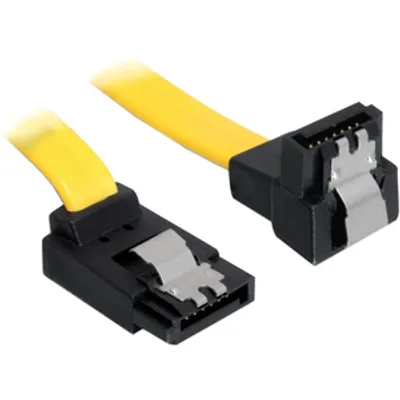 Produktbild von DeLOCK 0.5m SATA M/M, 0,5 m, Männlich/Männlich, Gelb