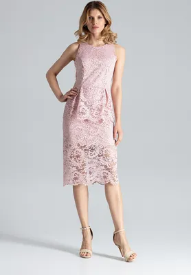 Produktbild von Figl Midikleid für Frauen Founuku rosa S