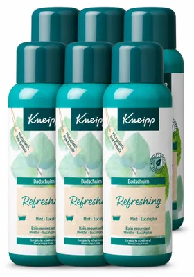 Imagen del producto de 6 unidades de gel de ducha Kneipp con menta y eucalipto - 400 ml - Paquete económico