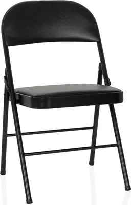 Produktbild von hjh OFFICE Klappstuhl TUDELA H Kunstleder Beistellstuhl Gästestuhl Stuhl klappbar bis 120 kg belastbar