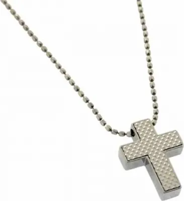 Produktbild von CEM ST8-129 4-202431-001 Damenkette Edelstahl mit Kreuz